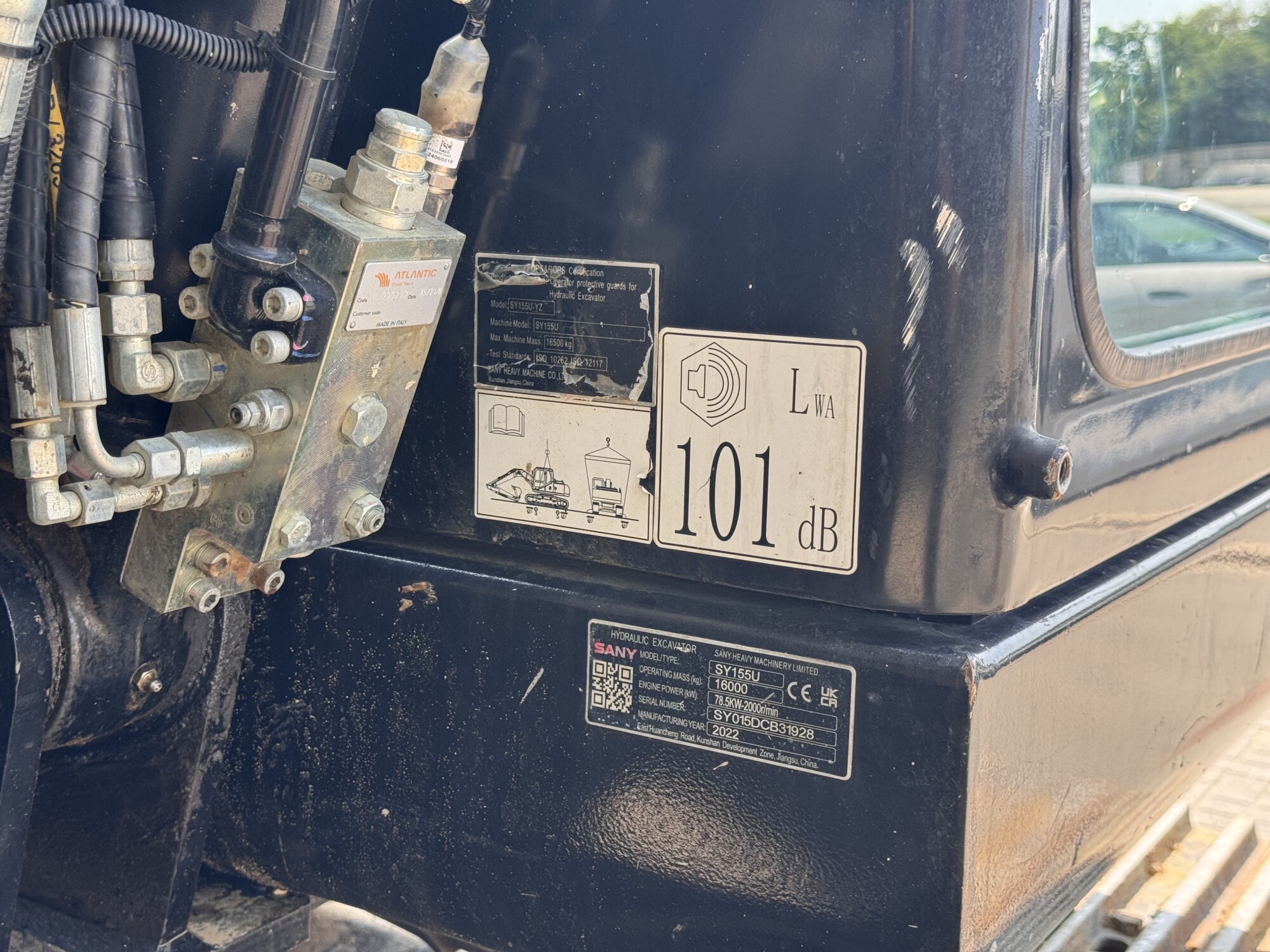 TRU2047 - 2022, SANY SY155U EXCAVATOR - Image 10