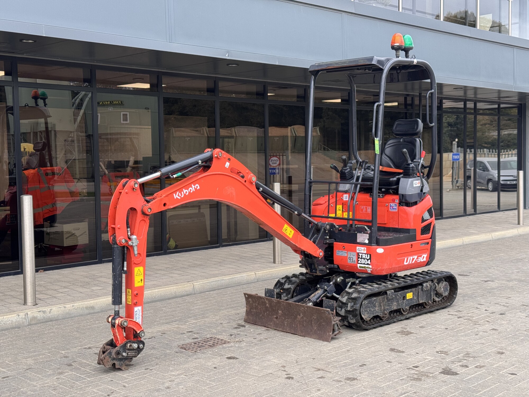 TRU2804 - 2023, KUBOTA U17-3 MINI EXCAVATOR - Image 3