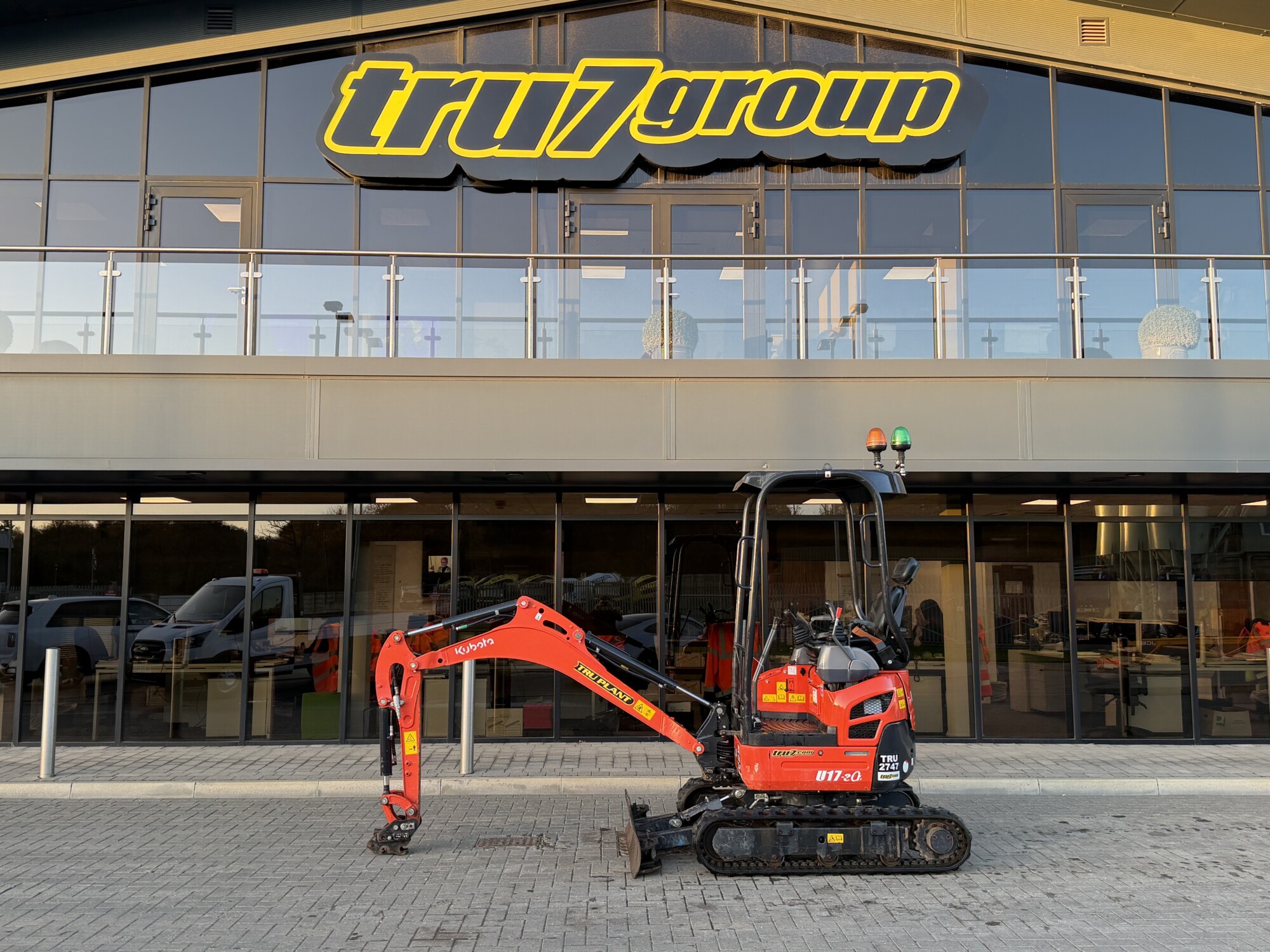 TRU2747 - 2023, KUBOTA U17-3 MINI DIGGER