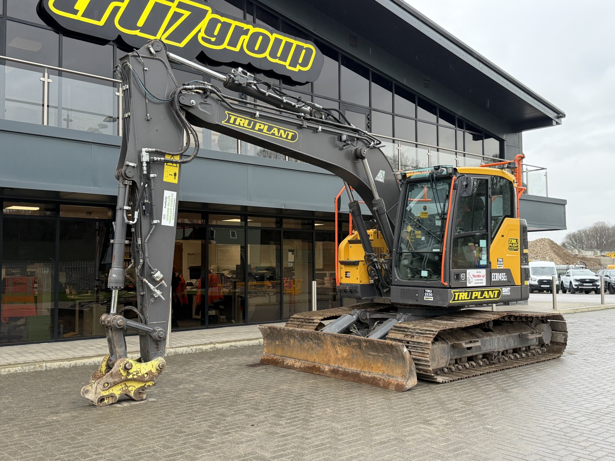 TRU2530 - 2022, VOLVO ECR145 EL EXCAVATOR *LEICA GPS READY* - Image 4