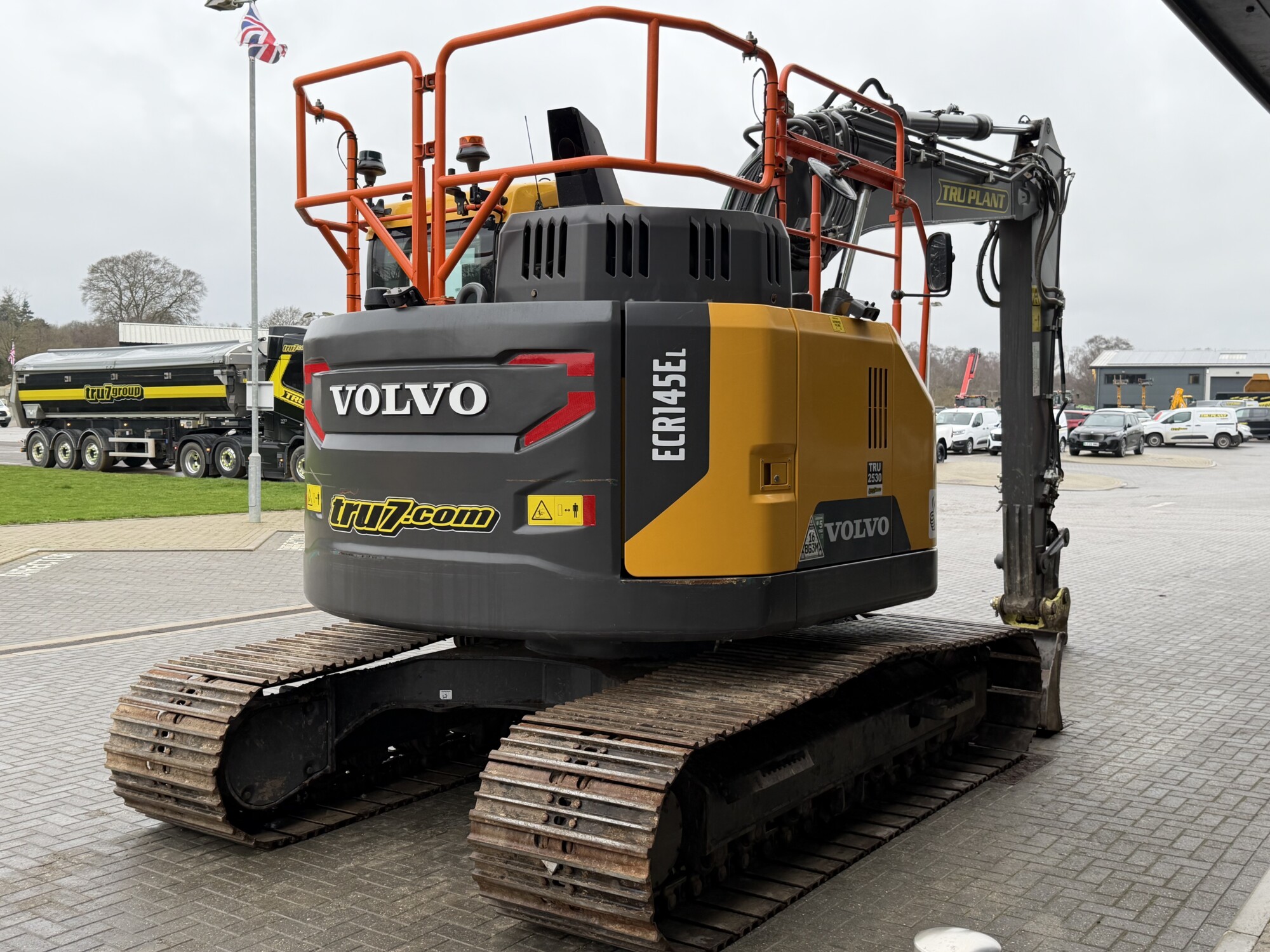 TRU2530 - 2022, VOLVO ECR145 EL EXCAVATOR *LEICA GPS READY* - Image 7