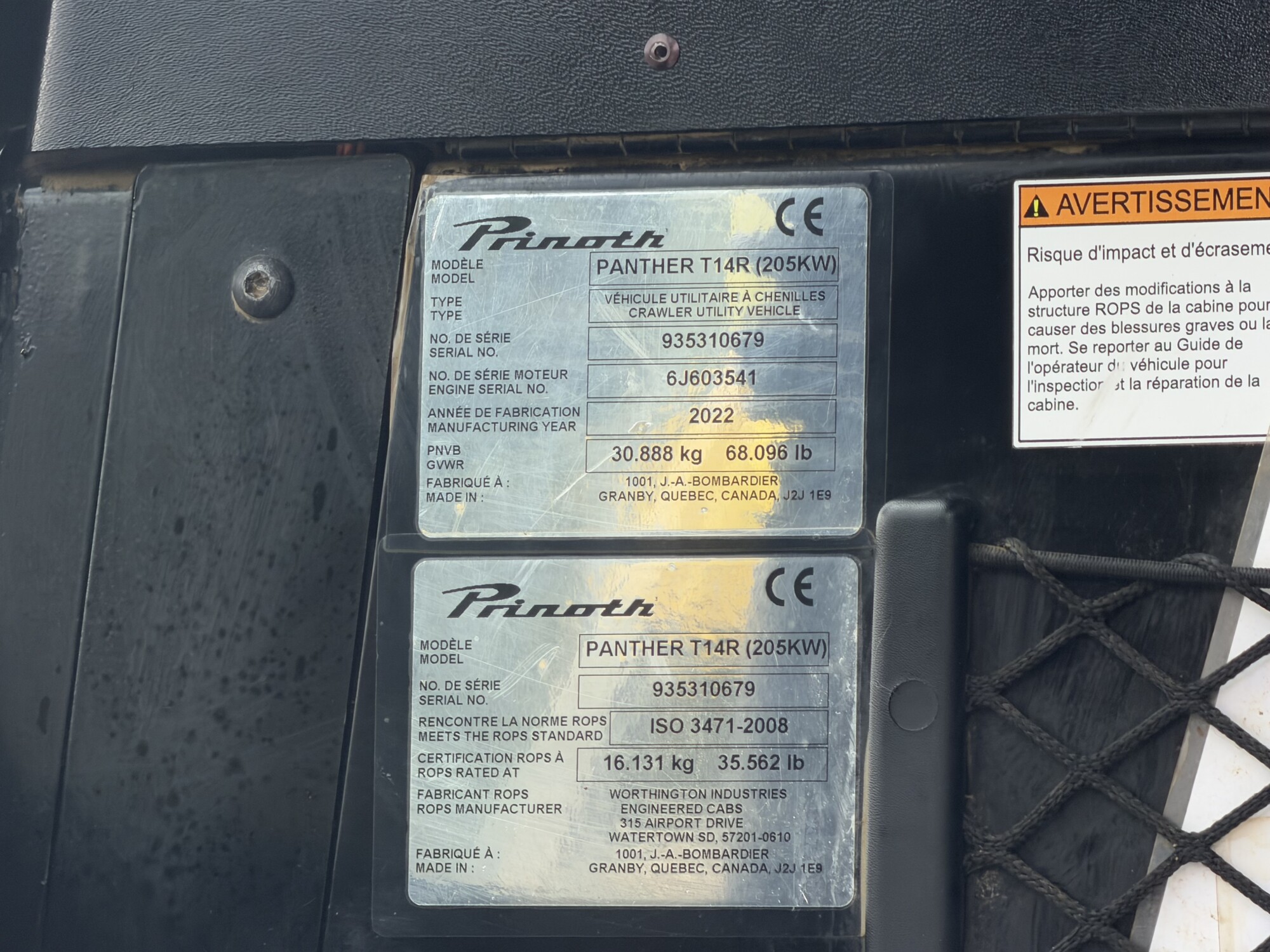 TRU2500 - 2022 - PRINOTH PANTHER T14R TRACKED DUMPER - Image 7