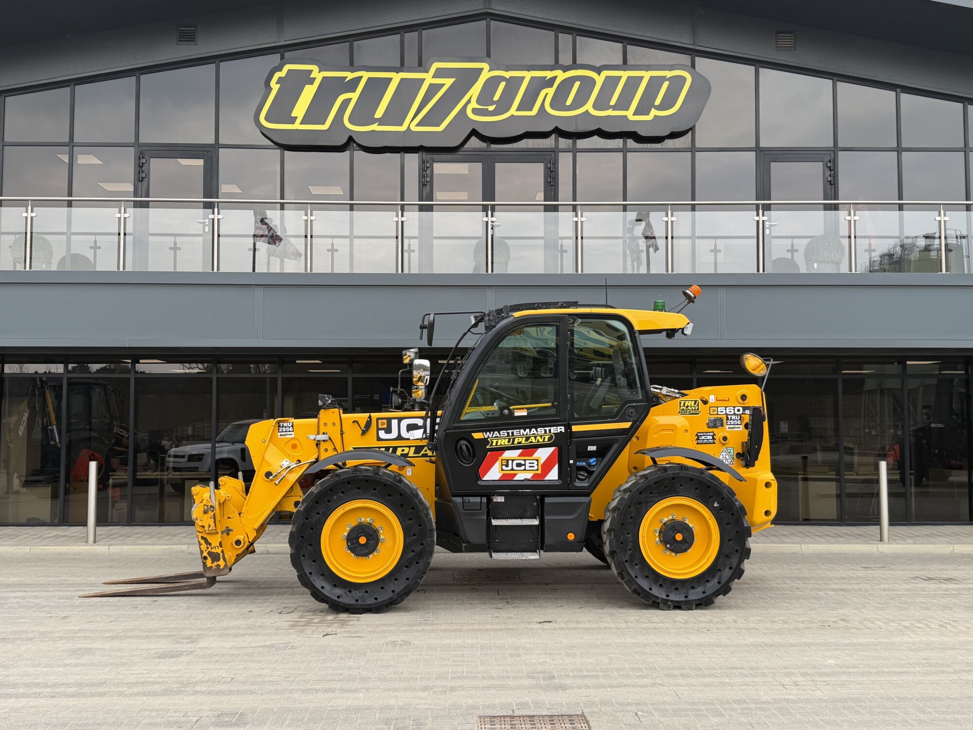 TRU2956 - 2024 - JCB 560-80 IND. WASTEMASTER *97kW ENGINE*