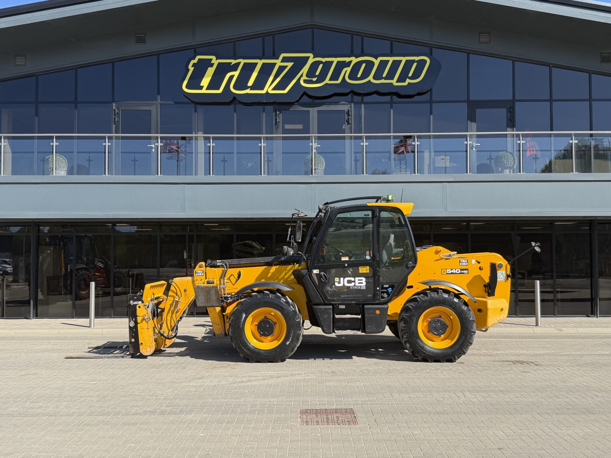 TRU2364 - AUGUST 2022, JCB 540-140 TELEHANDLER *81 KW ENGINE