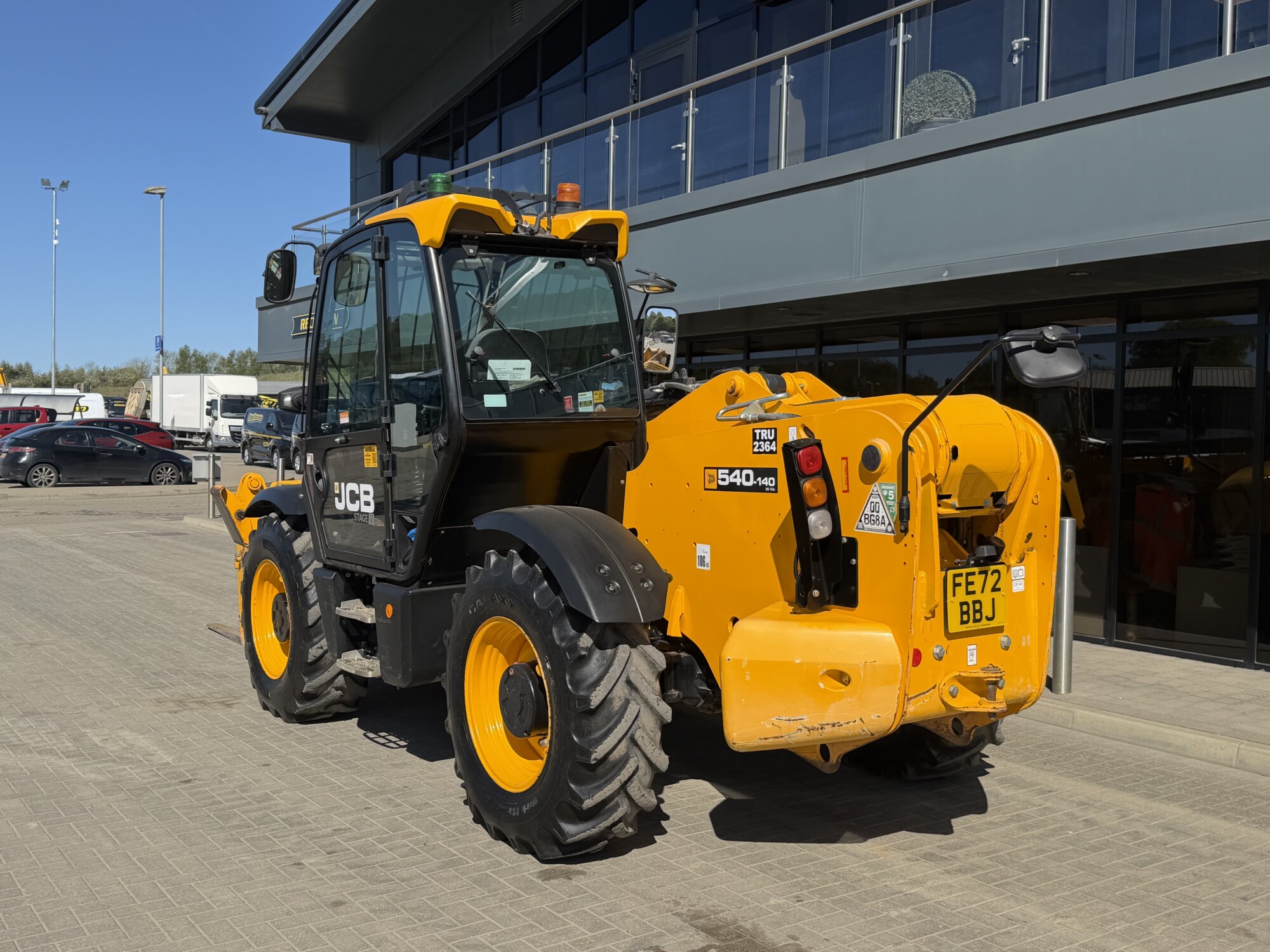 TRU2364 - AUGUST 2022, JCB 540-140 TELEHANDLER *81 KW ENGINE - Image 4
