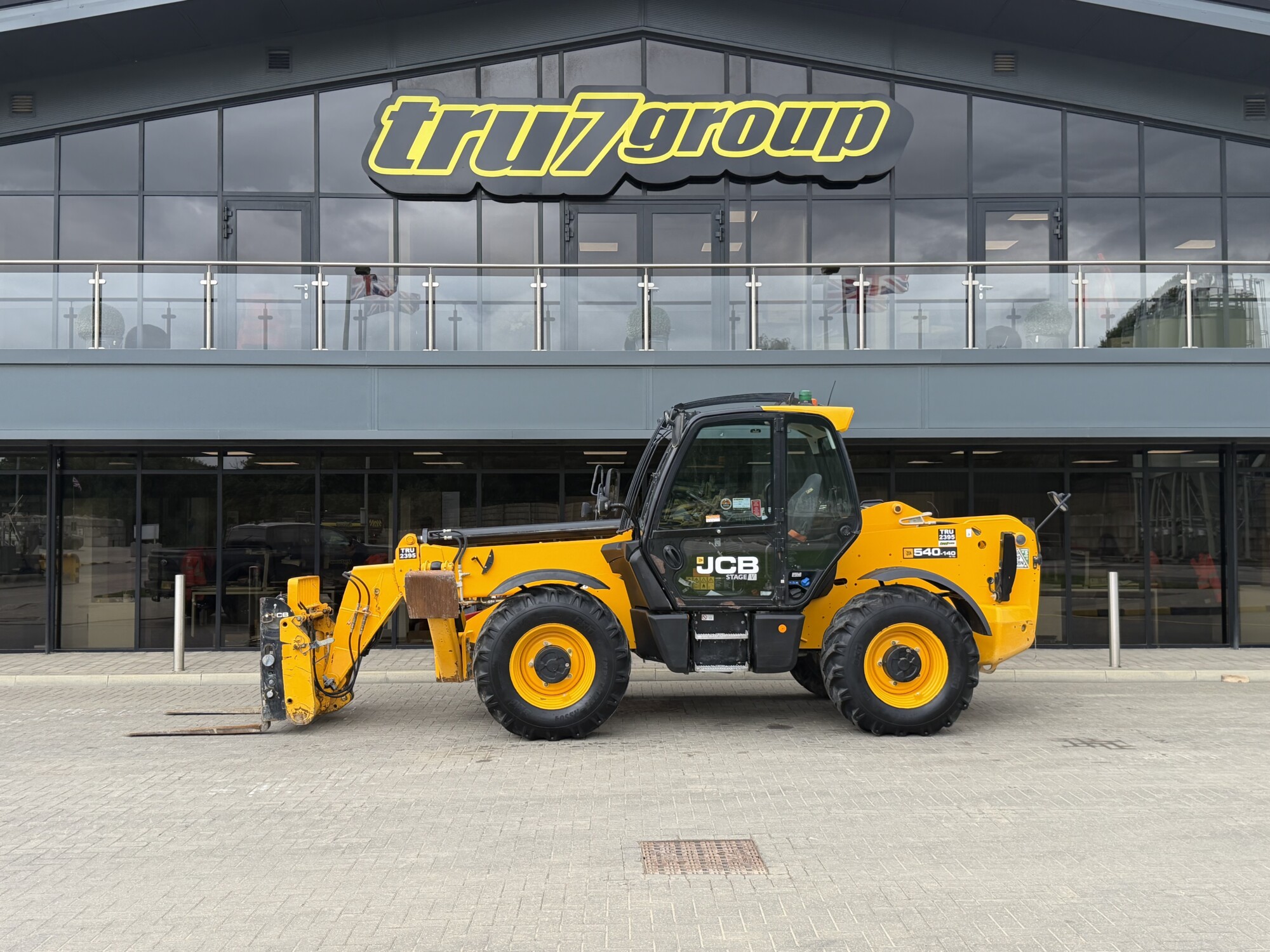 TRU2395 - SEPT 2022, JCB 540-140 TELEHANDLER *81KW ENGINE*