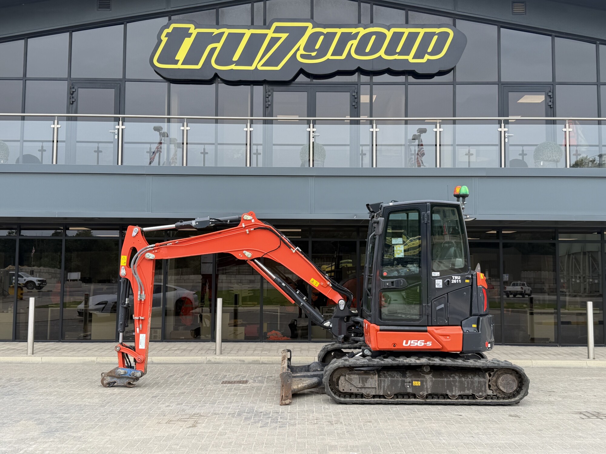 TRU2611 - 2023, KUBOTA U56 - 6 COMPACT EXCAVATOR