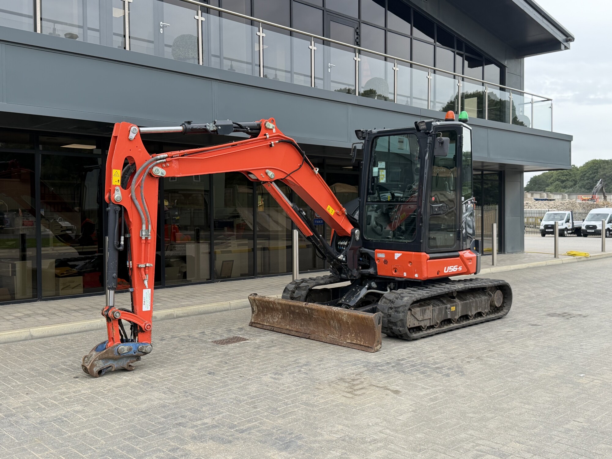 TRU2611 - 2023, KUBOTA U56 - 6 COMPACT EXCAVATOR - Image 3