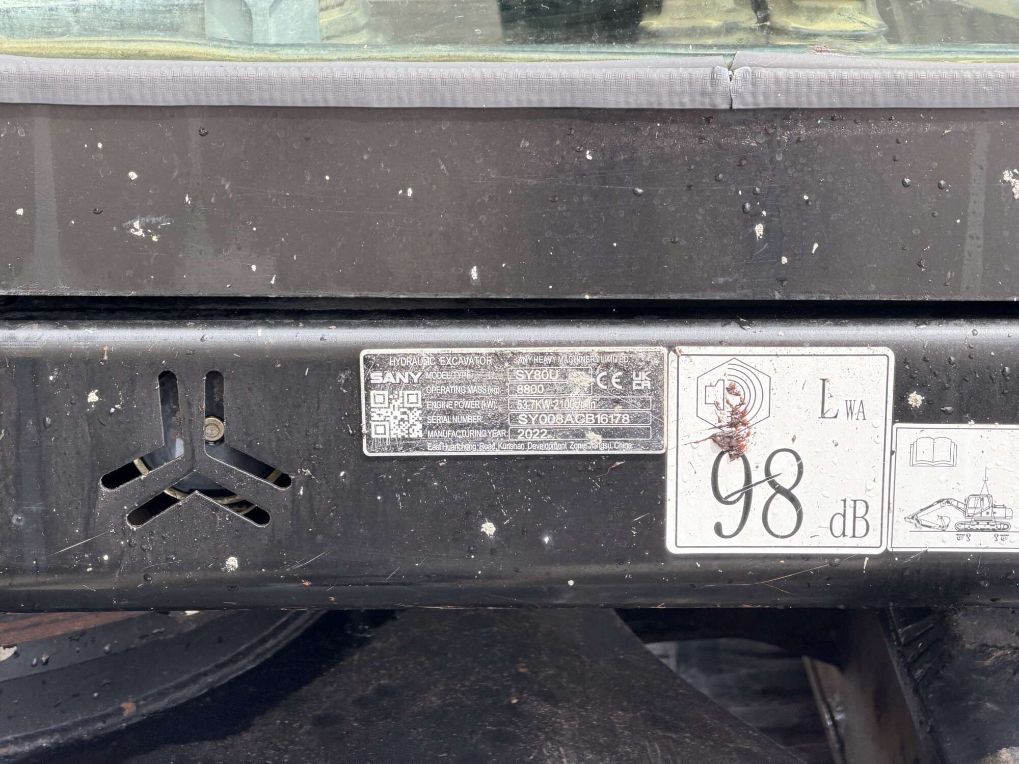 TRU2040 - 2022, SANY SY80 U EXCAVATOR - Image 9