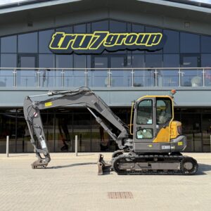 TRU2491- 2022, VOLVO ECR88D PRO EXCAVATOR **BLADE, RUBBER TRACKS**