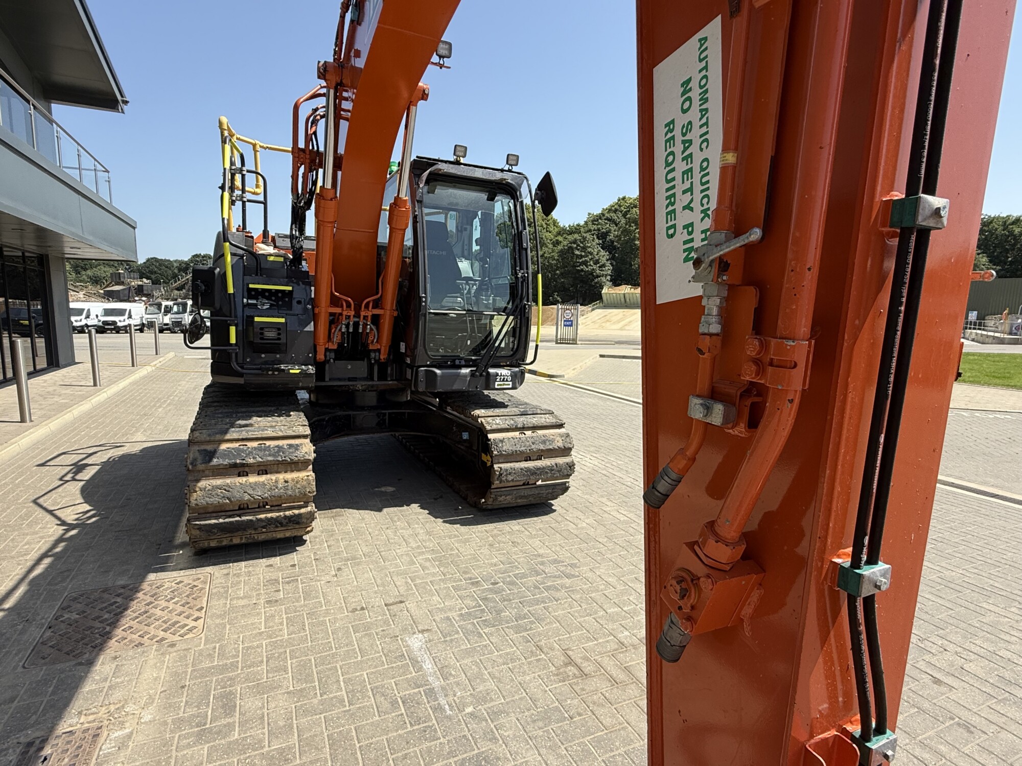 TRU2770 - JUNE 2023, HITACHI ZX135 US-7 EXCAVATOR *HEIGHT & SLEW RESTRICTOR* - Image 10