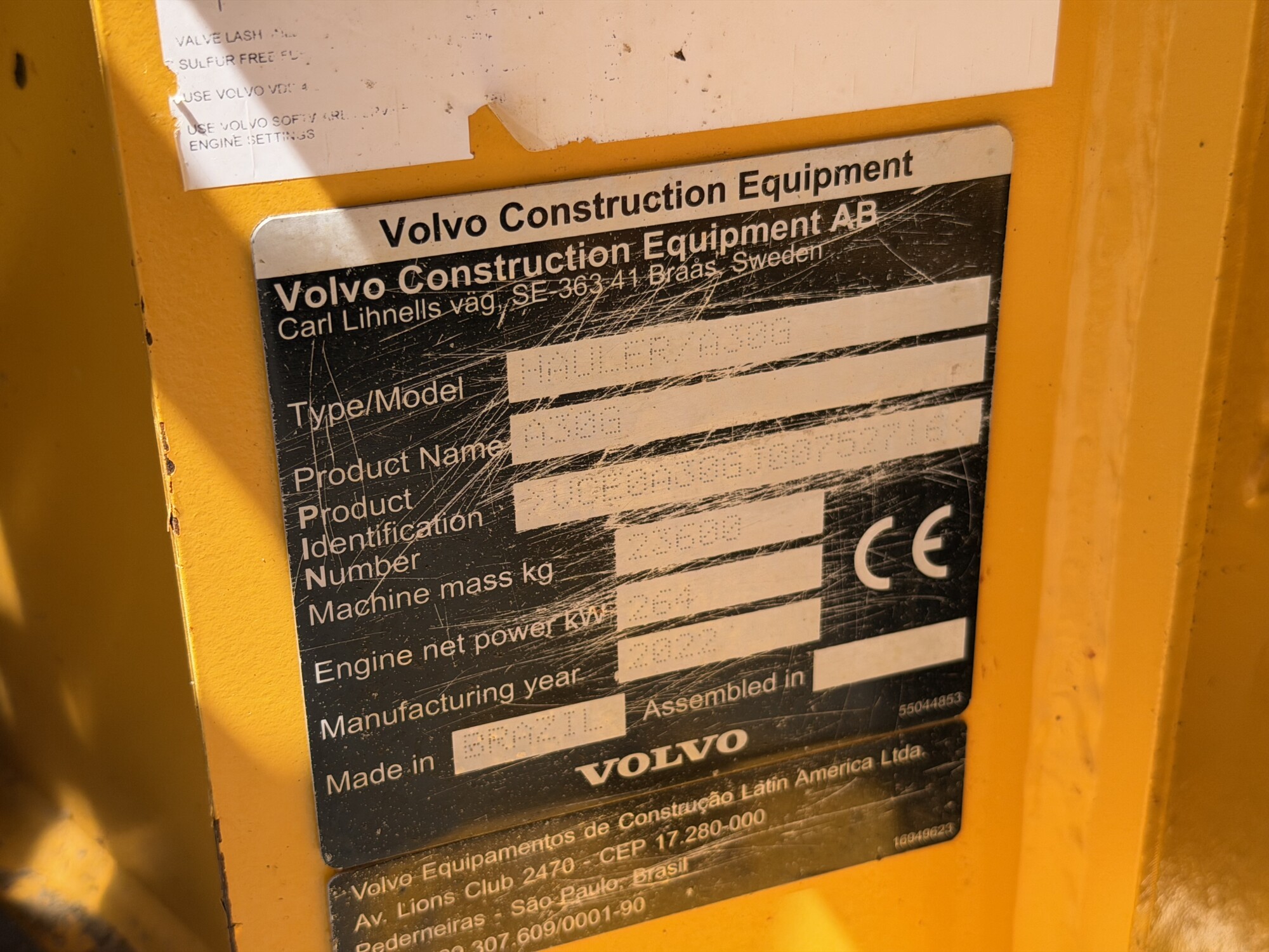 TRU2308 - 2022 VOLVO A30G ADT - Image 10