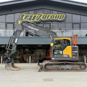 TRU3310 - 2024, VOLVO ECR145 EL ZERO-TAIL EXCAVATOR *STEELWRIST, TRIMBLE GPS READY*