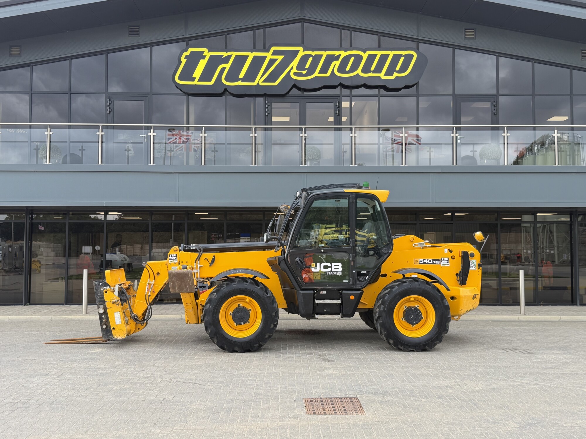 TRU2591 - 2023, JCB 540-140 TELEHANDLER *55KW*