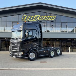 2024 '74 SCANIA 660 S HIGH 6X2 TWIN WHEEL TAG AXLE UNIT (AY74 XWX)