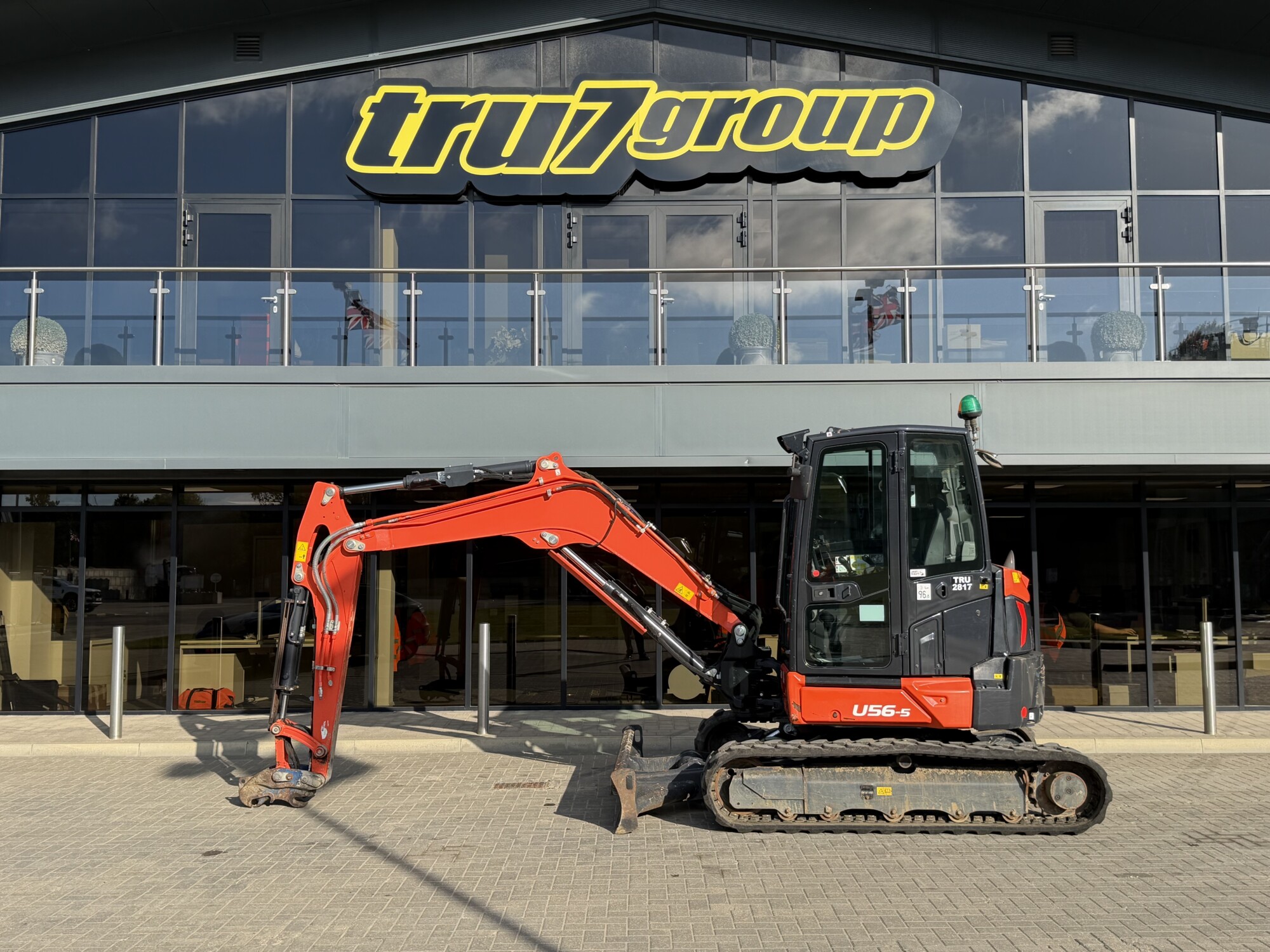 TRU2817 - 2023, KUBOTA U56-5 COMPACT EXCAVATOR