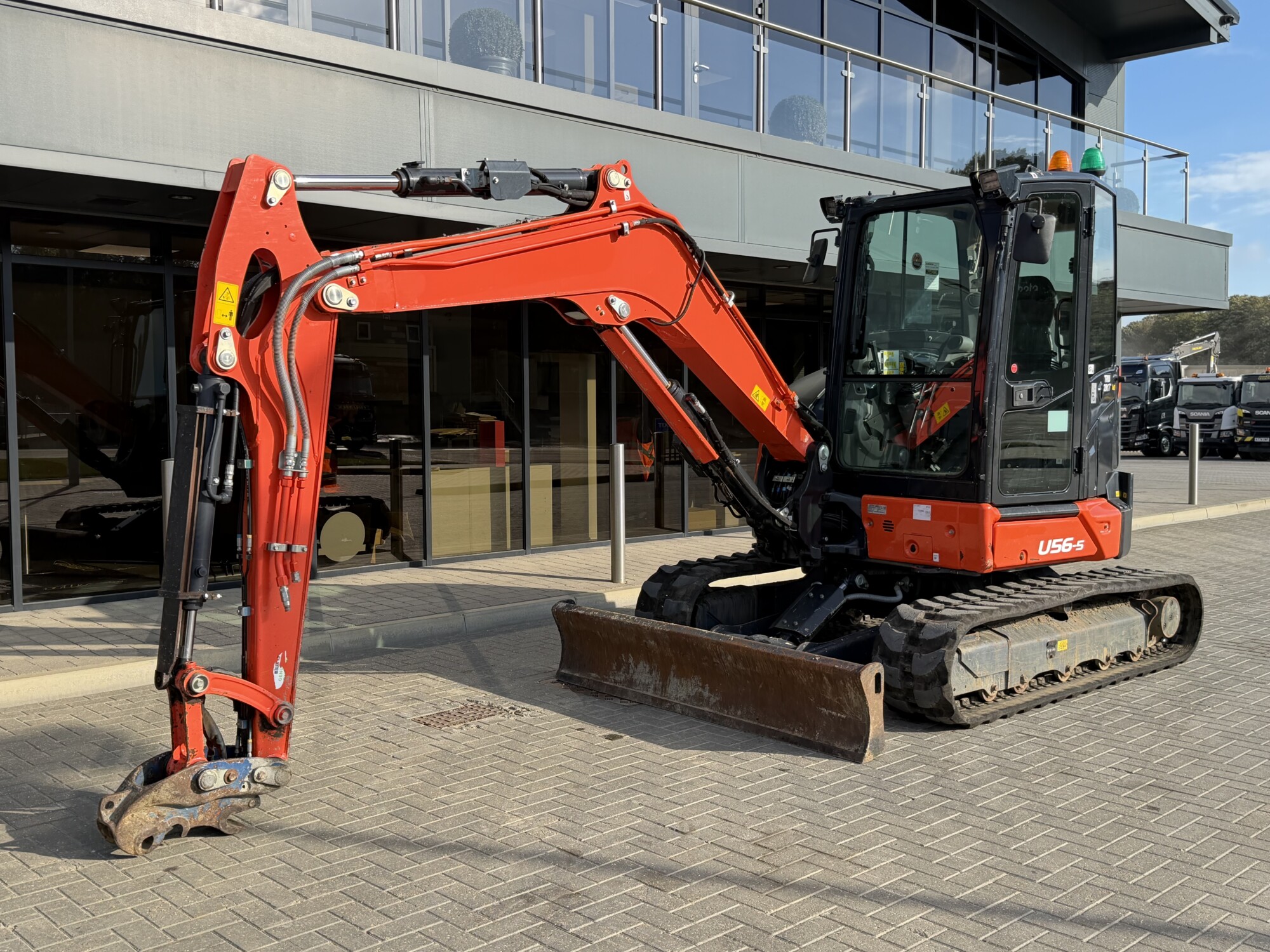 TRU2817 - 2023, KUBOTA U56-5 COMPACT EXCAVATOR - Image 3